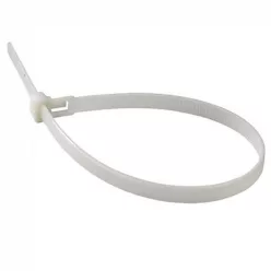   Vezeték rögzítő, kábel kötegelő fehér 3.5x150 mm -100 darab (V-TAC)