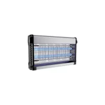   Elektromos  rovarcsapda UV fénycsővel (2x15W) slim, fekete-ezüst
