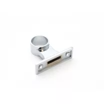   COSMO Ezüst - Tartóelem, 3 cm hosszú, világító vállfatartó vagy gardróbszekrény világításhoz (Fém)