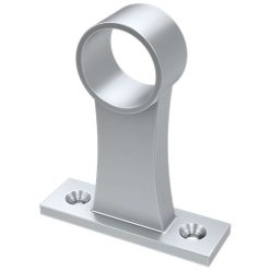   COSMO Ezüst - Tartóelem, 5 cm hosszú, világító vállfatartó vagy gardróbszekrény világításhoz (Fém)