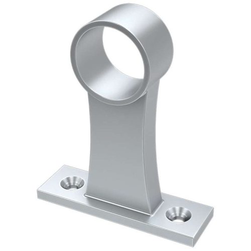 COSMO Ezüst - Tartóelem, 5 cm hosszú, világító vállfatartó vagy gardróbszekrény világításhoz (Fém)