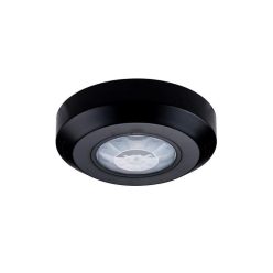 Infra mozgásérzékelő falon kívüli fekete slim