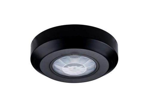 Infra mozgásérzékelő falon kívüli fekete slim