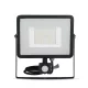 Mozgásérzékelős PRO-B LED reflektor hideg fehér 50W/100° IP65