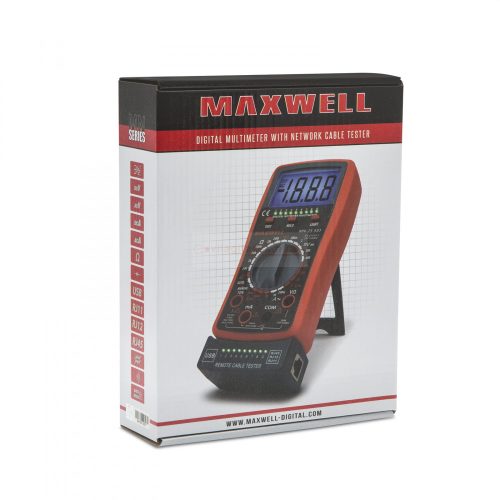 Digitális multiméter - kábel teszterrel