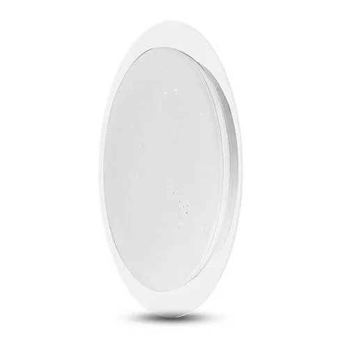 LED Mennyezeti lámpa (40W - CCT), 3 az 1- ben, távirányítóval, szabályozható fényerővel, átlátszó szegéllyel