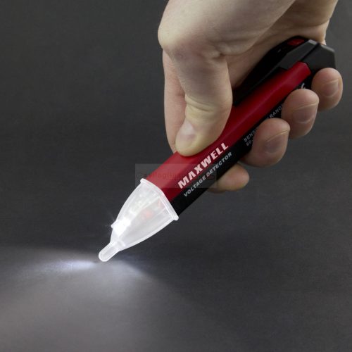 Érintés nélküli feszültség detektor LED lámpával
