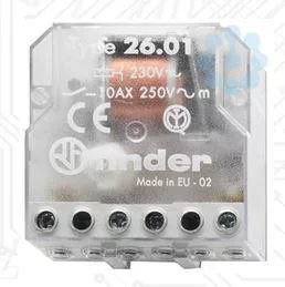 Impulzus relé 10A léptető relé 12V Finder