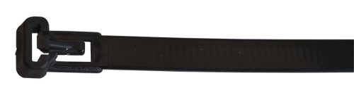 Nyitható kábelkötegelő 250mm, fekete