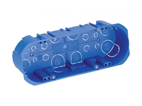 Szerelvény doboz  moduláris szerelvényhez gipszkartonba 6-os