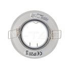 Billenthető Olcsó spot lámpatest, kör alakú, fehér - kettesével rendelhető