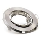 Billenthető Olcsó spot lámpatest, kör alakú, szatén-nikkel- kettesével rendelhető