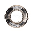 Billenthető Olcsó spot lámpatest, kör alakú, szatén-nikkel- kettesével rendelhető