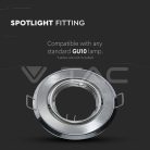 Billenthető Olcsó spot lámpatest, kör alakú, szatén-nikkel- kettesével rendelhető