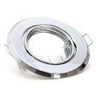 Billenthető Olcsó spot lámpatest, kör alakú, króm - kettesével rendelhető