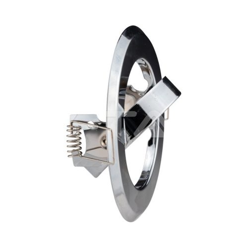 Billenthető Olcsó spot lámpatest, kör alakú, króm - kettesével rendelhető