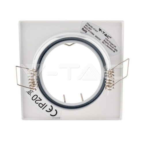 Billenthető Olcsó spot lámpatest, négyzet alakú, fehér - kettesével rendelhető