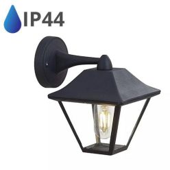 Pole Lamp oldalfali lámpatest, E27, fekete