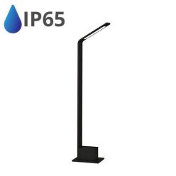   BOLLARD Kerti LED állólámpa (7W750lm) 80 cm, természetes fehér, IP65 fekete