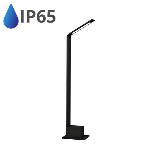 BOLLARD Kerti LED állólámpa (7W750lm) 80 cm, természetes fehér, IP65 fekete