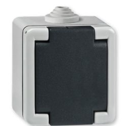 Vandálbiztos falonkívüli dugalj IP55