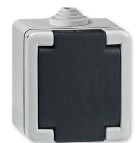 Vandálbiztos falonkívüli dugalj IP55