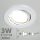 LED spot szett: fehér bill. keret + 3 Wattos, természetes fehér GU10 LED lámpa + GU10 csatlakozó (kettesével rendelhető)