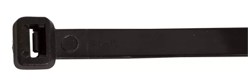 Normál kábelkötegelő 260x2.5mm, fekete