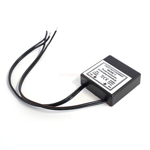 Pult alatti bútorlapon keresztül érzékelő kapcsoló, fényerőszabályzó 12-24V DC IP20