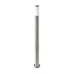   Kültéri inox állólámpa E27 foglalattal, rozsdamentes acél, 110 cm