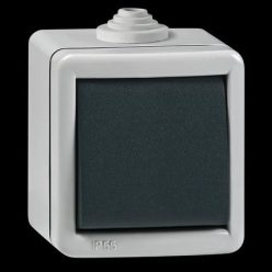 Vandálbiztos falonkívüli váltókapcsoló IP55