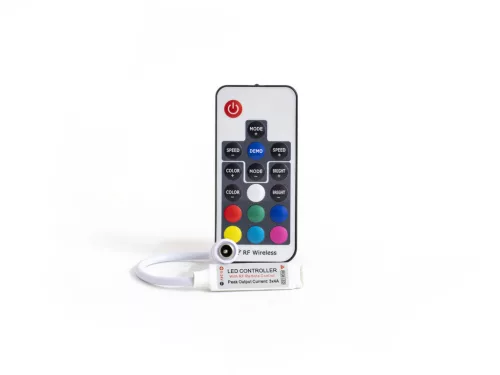 RGB vezérlő mini rádiós 144 Watt 5-24V