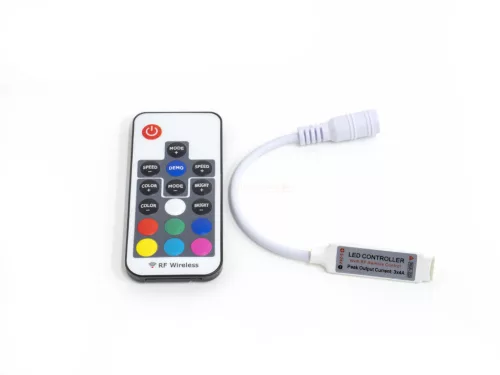 RGB vezérlő mini rádiós 144 Watt 5-24V