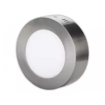   Falon kívüli LED panel (kör alakú) 12W - szatén-nikkel, 4000K