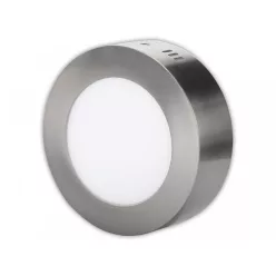   Falon kívüli LED panel (kör alakú) 12W - szatén-nikkel, 4000K