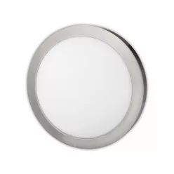   Falon kívüli LED panel (kör alakú) 18W - szatén-nikkel 4000K