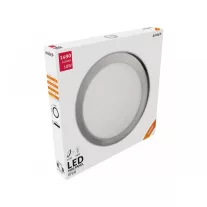   Falon kívüli LED panel (kör alakú) 18W - szatén-nikkel 4000K