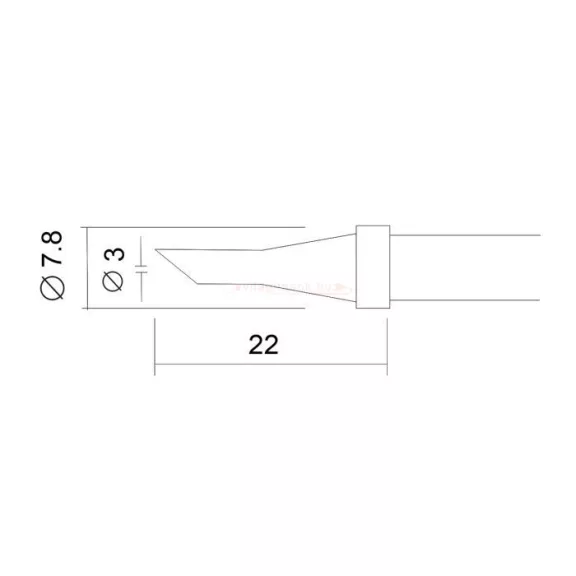 Pákahegy 28020-as pákához - 2 db / bliszter