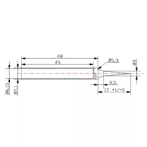 Pákahegy 28011-es pákához - 2 db / bliszter