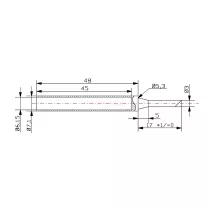 Pákahegy 28011-es pákához - 2 db / bliszter