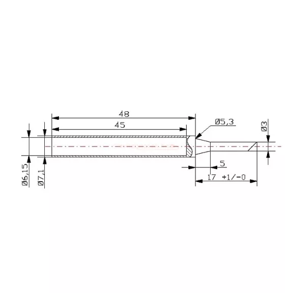Pákahegy 28011-es pákához - 2 db / bliszter