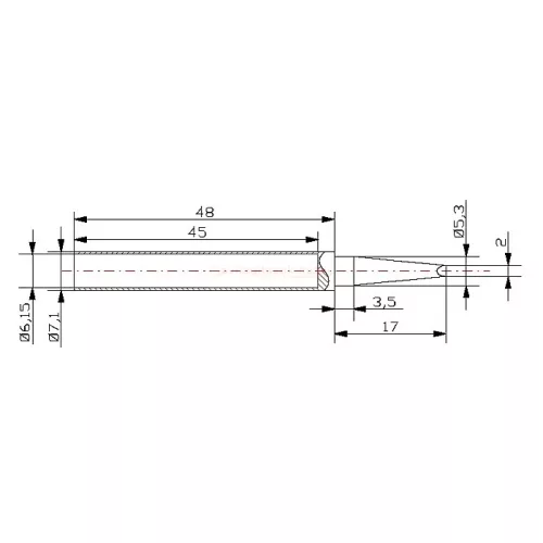 Pákahegy 28011-es pákához - 2 db / bliszter