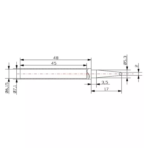 Pákahegy 28011-es pákához - 2 db / bliszter