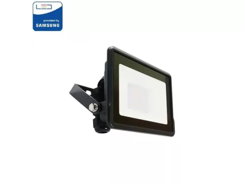 V-TAC PRO LED reflektor 5500-6500K Fekete 20W