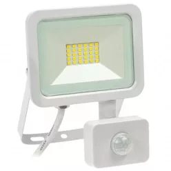   Noctis Lux LED reflektor mozgásérzékelővel, fehér (20W/1750Lumen) természetes fehér