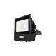 V-TAC Mozgásérzékelős PRO LED reflektor, fekete (10W/100°) meleg fehér, Samsung Chip - vízmentes kötődobozzal