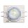 LED modul 1.2W (3020x1/14x50°/IP67) Alaska, aszimmetrikus lencsével - hideg fehér