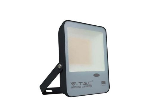 V-TAC Alkonykapcsolós PRO LED reflektor, fekete (100W/100°) meleg fehér, Samsung Chip