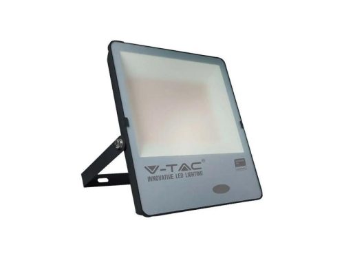 V-TAC Alkonykapcsolós PRO LED reflektor, fekete (200W/100°) hideg fehér, Samsung Chip