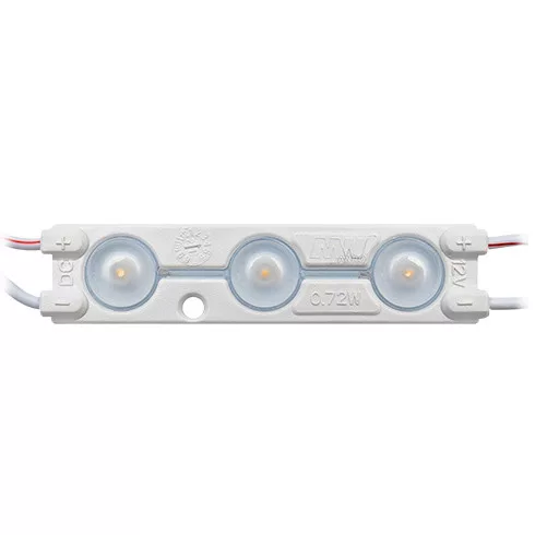 LED modul 0.72W (2835x3/160°/IP67) - természetes fehér